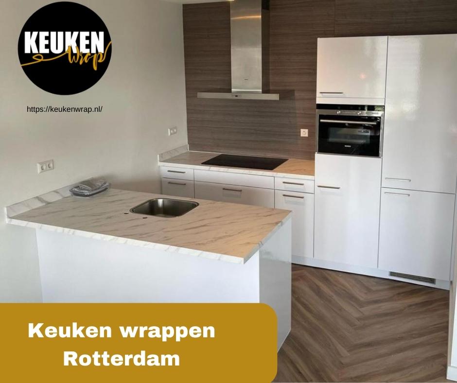 Keuken wrappen Rotterdam